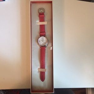 Coach analog watch (never used)